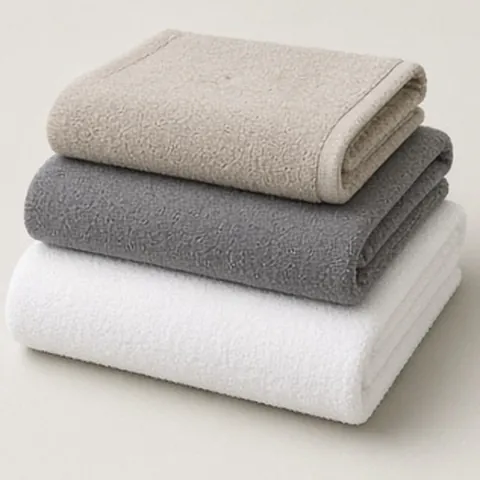 Cotton Bath Towel Set, 3 pc